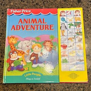 1999 Animal Friends (Fisher-Price-Play-A-Sound) Interactive Sound Hardback Book
